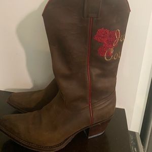 Juicy couture size 6 cowboy boots